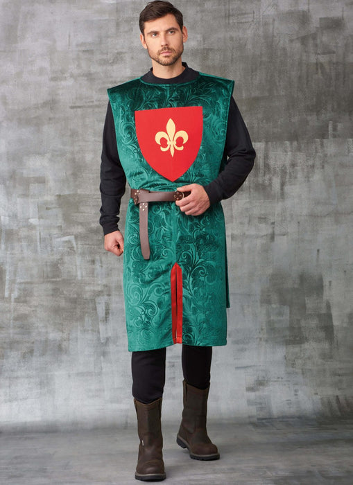 Simplicity 9775 sewing pattern Tabards, Capes and Heraldic Shields from Jaycotts Sewing Supplies