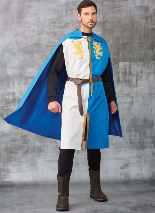 Simplicity 9775 sewing pattern Tabards, Capes and Heraldic Shields from Jaycotts Sewing Supplies