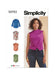Simplicity sewing pattern 9783 Tops from Jaycotts Sewing Supplies