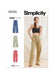 Simplicity sewing pattern 9785 Misses' Cargo Pants from Jaycotts Sewing Supplies