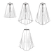 Simplicity sewing pattern 9786 Skirt With Hemline Variations from Jaycotts Sewing Supplies