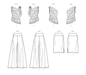Simplicity sewing pattern 9789 Misses Knit Tops, Pants and Skirt from Jaycotts Sewing Supplies