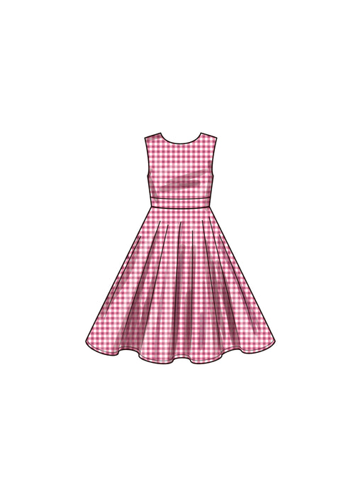 Simplicity sewing pattern 9799 Girls' Dresses from Jaycotts Sewing Supplies