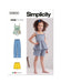 Simplicity sewing pattern 9800 Children's Top, Pants and Shorts from Jaycotts Sewing Supplies
