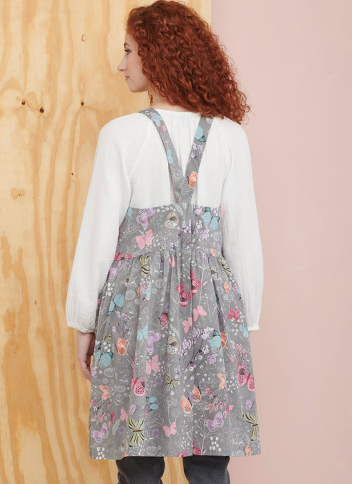 Simplicity sewing pattern 9805 Misses' Pinafore Aprons and Tote by Elaine Heigl Designs from Jaycotts Sewing Supplies