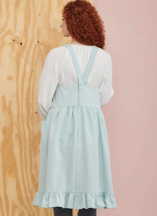 Simplicity sewing pattern 9805 Misses' Pinafore Aprons and Tote by Elaine Heigl Designs from Jaycotts Sewing Supplies
