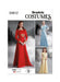 Simplicity sewing pattern 9812 Misses' Costumes from Jaycotts Sewing Supplies