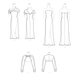 Simplicity sewing pattern 9820 Misses' Knit Dresses and Shrug from Jaycotts Sewing Supplies