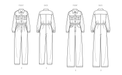Simplicity sewing pattern 9822 Misses' Jumpsuits by Mimi G Style from Jaycotts Sewing Supplies
