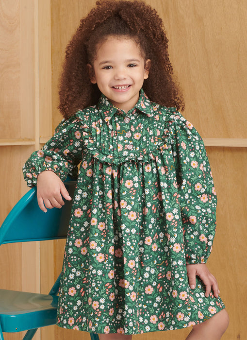 Simplicity sewing pattern 9830 Children's Dresses from Jaycotts Sewing Supplies