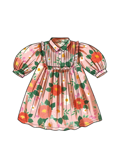 Simplicity sewing pattern 9830 Children's Dresses from Jaycotts Sewing Supplies