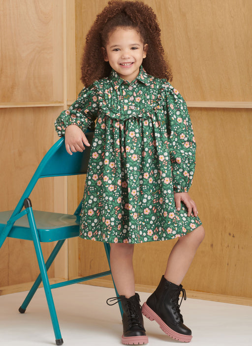Simplicity sewing pattern 9830 Children's Dresses from Jaycotts Sewing Supplies