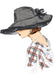 Simplicity sewing pattern 9834 Misses' Hats in Five Styles from Jaycotts Sewing Supplies