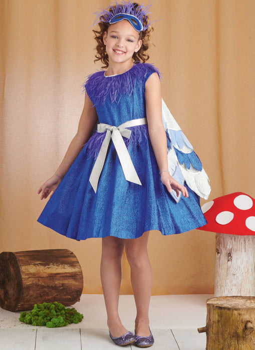 Simplicity sewing pattern 9836 Girls' Costumes by Andrea Schewe Designs from Jaycotts Sewing Supplies