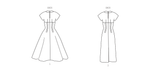 Simplicity Sewing Pattern 9849 Misses' Dress with Skirt Variations from Jaycotts Sewing Supplies