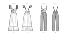 Simplicity Sewing Pattern 9850 Dress and Jumpsuit by Madalynne Intimates from Jaycotts Sewing Supplies