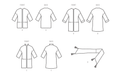 Simplicity Sewing Pattern 9853 Coats and Scarf from Jaycotts Sewing Supplies