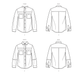 Simplicity Sewing Pattern 9858 Unisex Shirts from Jaycotts Sewing Supplies