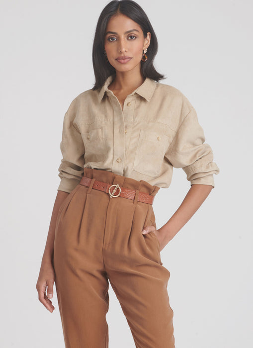 Simplicity Sewing Pattern 9858 Unisex Shirts from Jaycotts Sewing Supplies