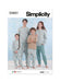 Simplicity Sewing Pattern 9861 Children's, Teens' and Adults' Loungewear from Jaycotts Sewing Supplies