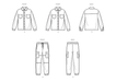 Simplicity Sewing Pattern 9864 Children's Shirt and Cargo Pants from Jaycotts Sewing Supplies