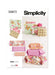 Simplicity Sewing Pattern 9872 Zipper Cases from Jaycotts Sewing Supplies