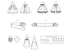 Simplicity Sewing Pattern 9873 Apron and Kitchen Accessories from Jaycotts Sewing Supplies