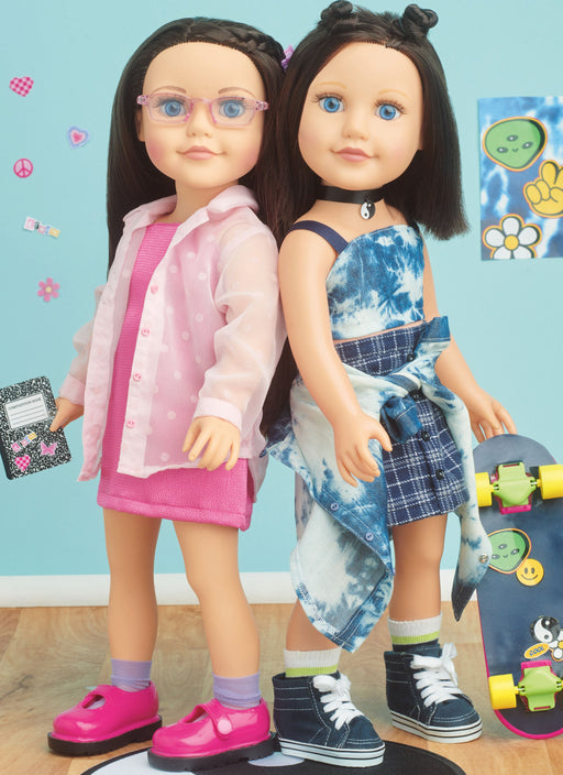Simplicity Sewing Pattern 9874 18" Doll Clothes by Carla Reiss Design from Jaycotts Sewing Supplies