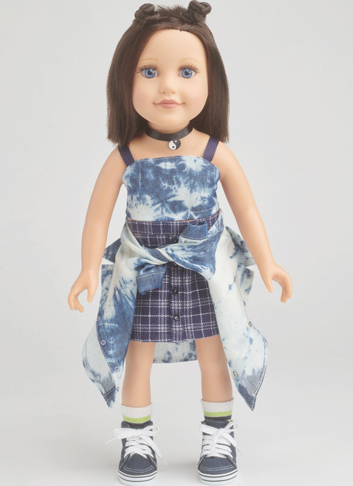 Simplicity Sewing Pattern 9874 18" Doll Clothes by Carla Reiss Design from Jaycotts Sewing Supplies