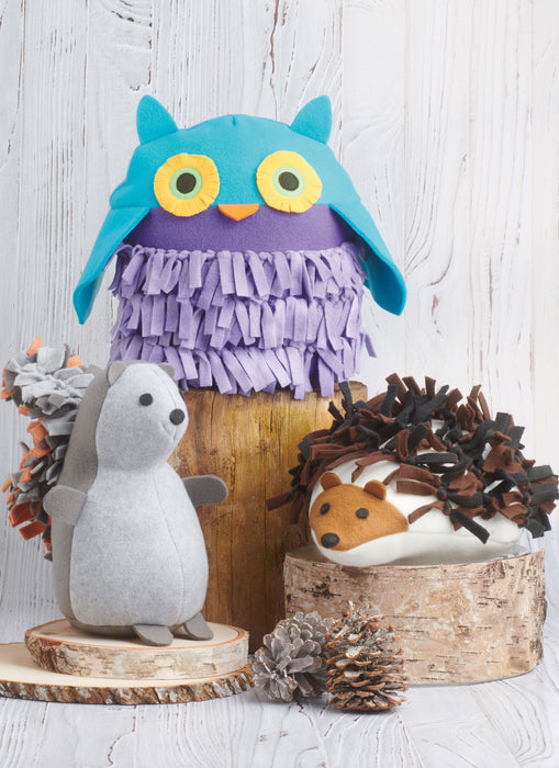 Simplicity Sewing Pattern 9877 Plush Animals from Jaycotts Sewing Supplies