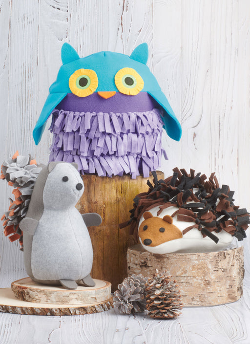 Simplicity Sewing Pattern 9877 Plush Animals from Jaycotts Sewing Supplies