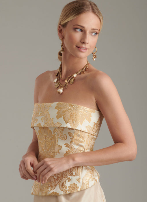 Simplicity Sewing Pattern 9880 Misses' Corsets and Sash from Jaycotts Sewing Supplies