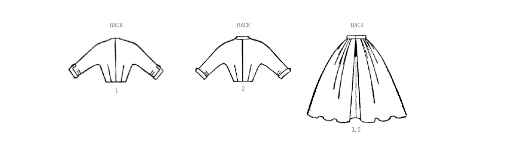 Simplicity Sewing Pattern 9882 Misses' 50's Skirt and Jacket from Jaycotts Sewing Supplies