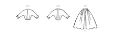 Simplicity Sewing Pattern 9882 Misses' 50's Skirt and Jacket from Jaycotts Sewing Supplies