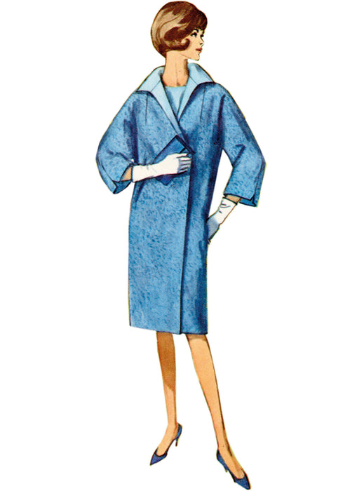 Simplicity Sewing Pattern 9883 Misses' 60's Reversible Coat from Jaycotts Sewing Supplies