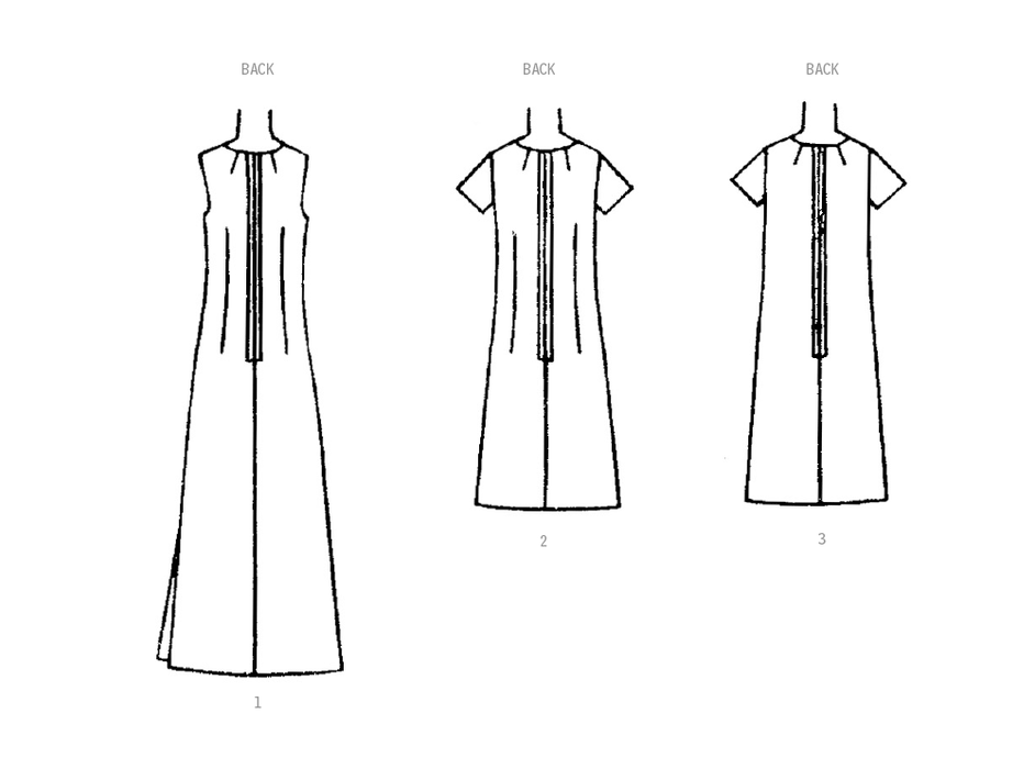 Simplicity Sewing Pattern 9884 Misses' 60's Dress in Two Lengths from Jaycotts Sewing Supplies