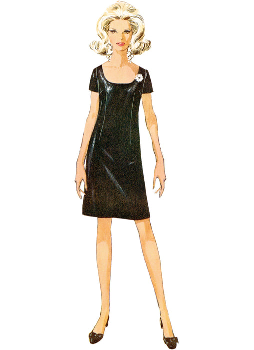 Simplicity Sewing Pattern 9884 Misses' 60's Dress in Two Lengths from Jaycotts Sewing Supplies