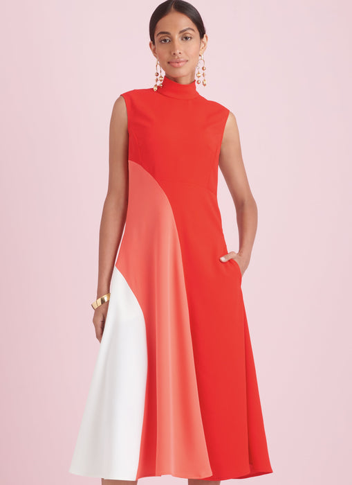 Simplicity Sewing Pattern 9886 Dress with Length Variations from Jaycotts Sewing Supplies