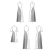 Simplicity Sewing Pattern 9887 Dress with Length Variations from Jaycotts Sewing Supplies
