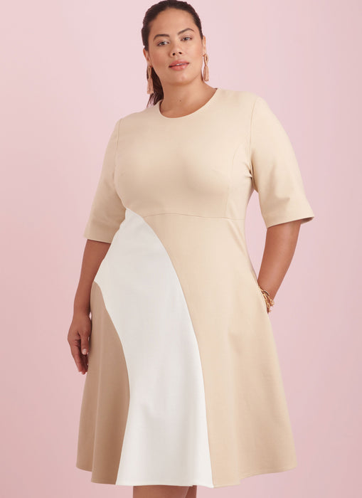 Simplicity Sewing Pattern 9887 Dress with Length Variations from Jaycotts Sewing Supplies