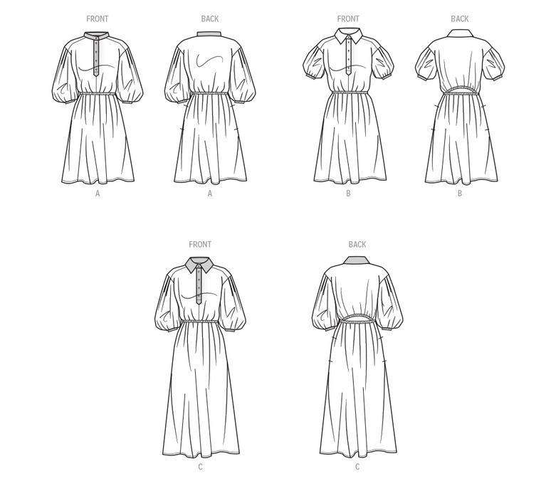 Simplicity Sewing Pattern 9888 Misses' Dresses from Jaycotts Sewing Supplies