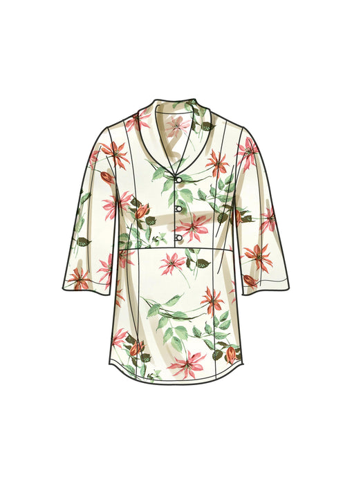 Simplicity Sewing Pattern 9889 Misses' Tops from Jaycotts Sewing Supplies