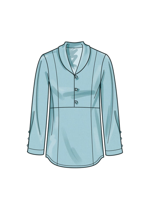 Simplicity Sewing Pattern 9889 Misses' Tops from Jaycotts Sewing Supplies