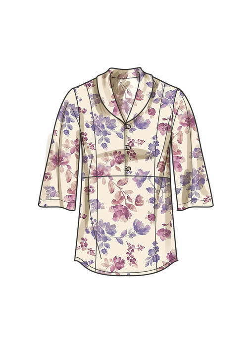 Simplicity Sewing Pattern 9890 Women's Tops from Jaycotts Sewing Supplies