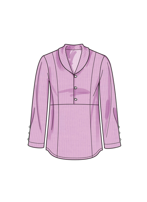 Simplicity Sewing Pattern 9890 Women's Tops from Jaycotts Sewing Supplies
