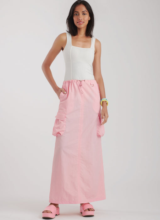 Simplicity Sewing Pattern 9891 Skirt In Three Lengths from Jaycotts Sewing Supplies