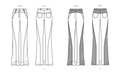 Simplicity Sewing Pattern 9892 Misses' Jeans from Jaycotts Sewing Supplies