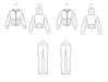 Simplicity Sewing Pattern 9895 Jacket and Knit Leggings from Jaycotts Sewing Supplies
