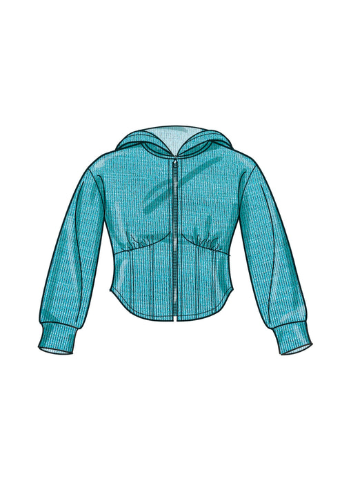 Simplicity Sewing Pattern 9895 Jacket and Knit Leggings from Jaycotts Sewing Supplies