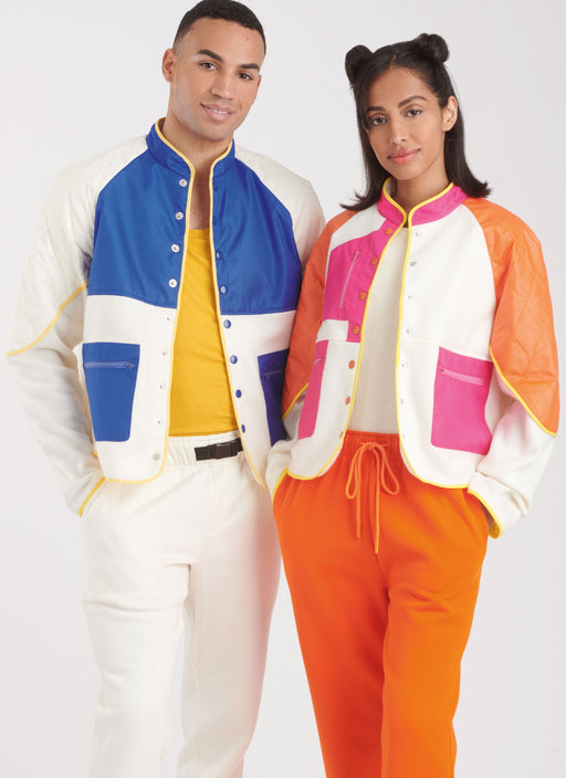 Simplicity Sewing Pattern 9896 Unisex Jacket In Two Lengths from Jaycotts Sewing Supplies